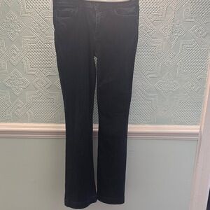 7 for All Mankind ‘Ginger’ Trouser Jeans, Dark Wash, Size 29